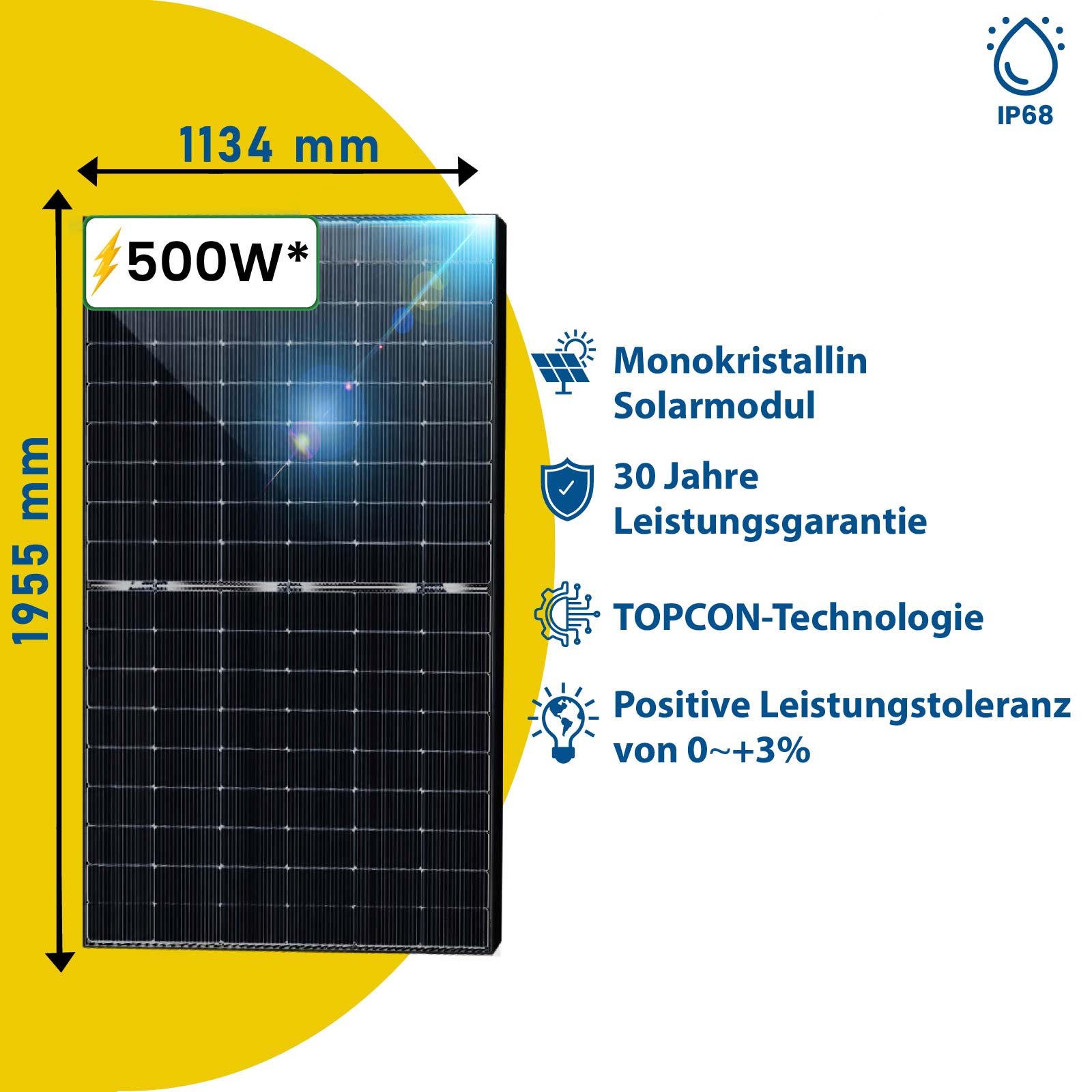 1000W Balkonkraftwerk Bifazial mit Speicher Photovoltaik Solaranlage mit WIFI Wechselrichter Smart Mini PV Anlage und PV Halterung